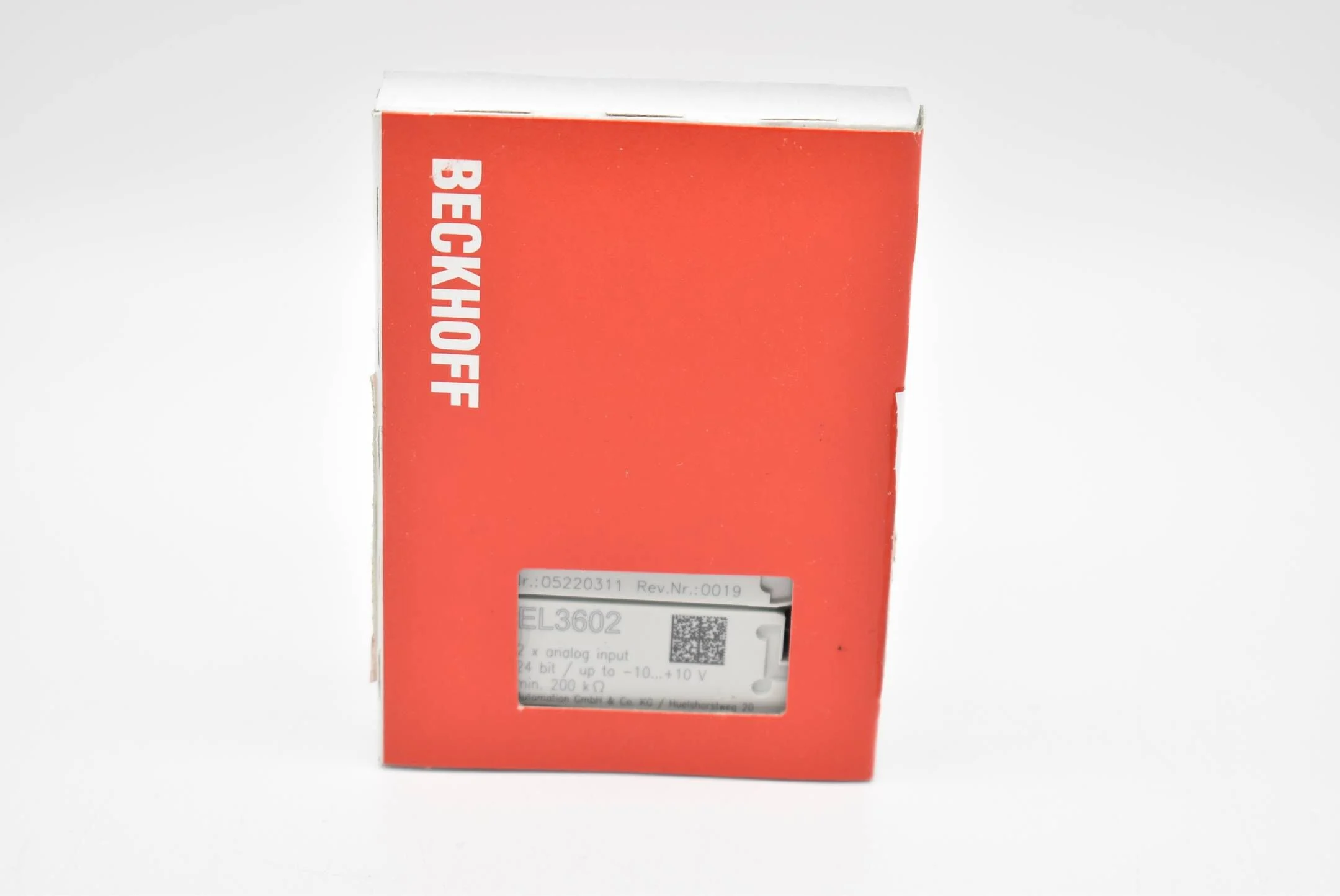 Beckhoff 2-Kanal-Analog-Eingangsklemme EL3602 ( EL 3602 )