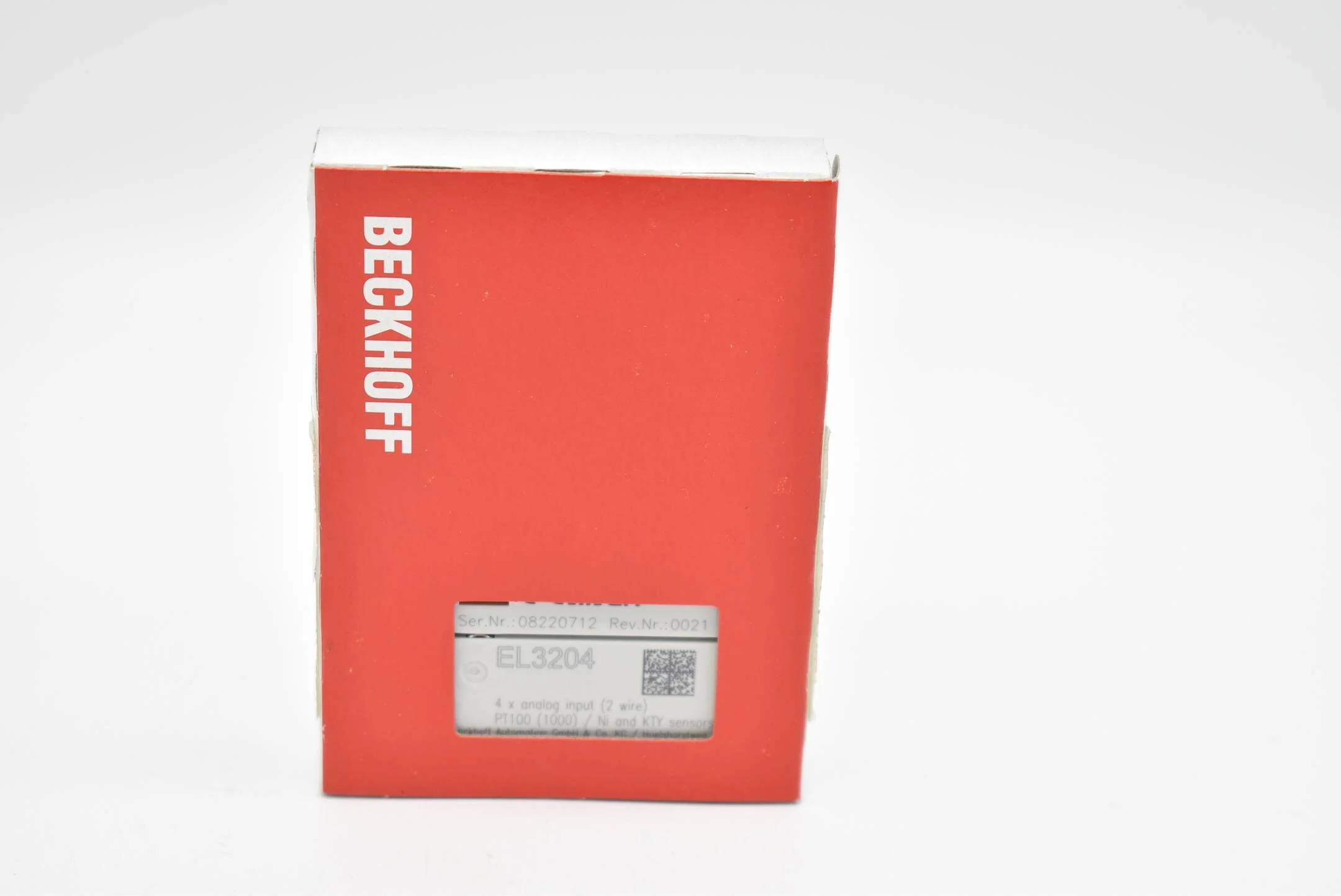 Beckhoff 4-Kanal-Analog-Eingang EL3204 ( EL 3204 )