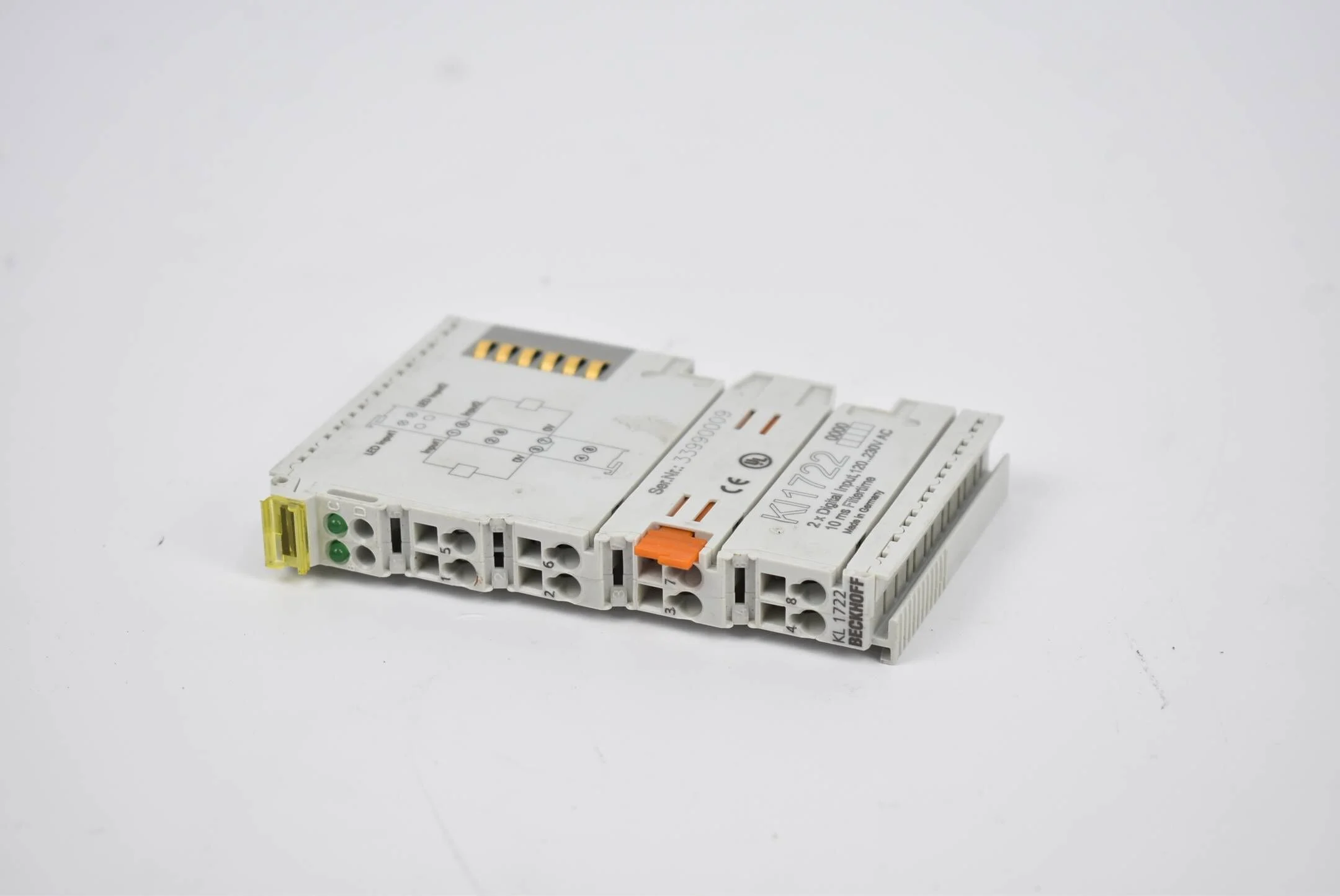 Beckhoff Busklemme 2-Kanal-Digital-Eingang KL1722