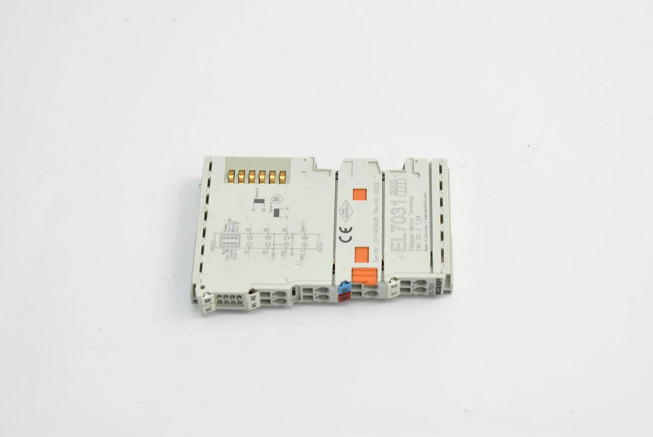 Beckhoff EtherCAT-Klemme 1-Kanal-Motion-Interface Schrittmotor EL7031 / EL 7031