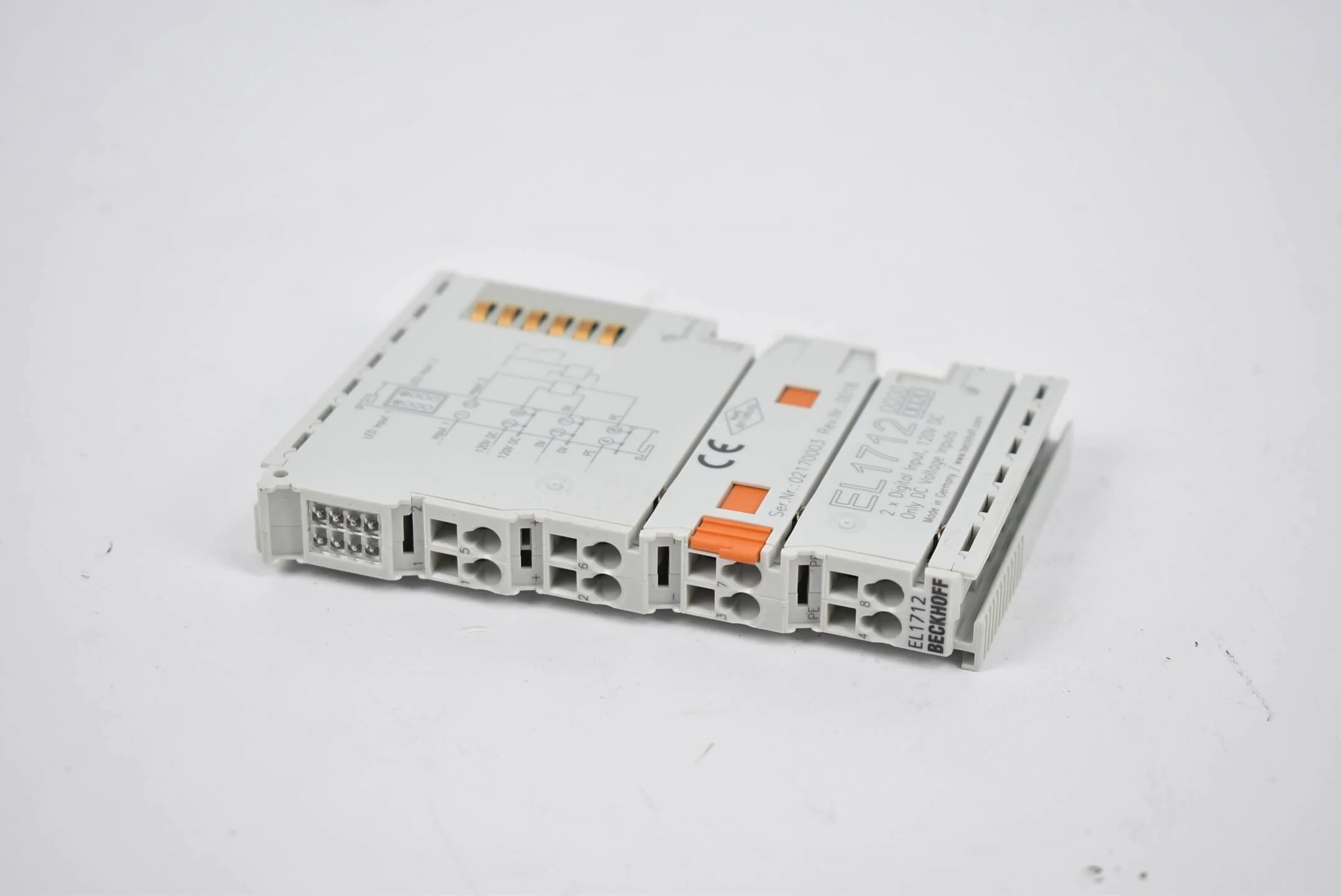 Beckhoff EtherCAT-Klemme 2 Kanal Digital Eingang EL1712-0020