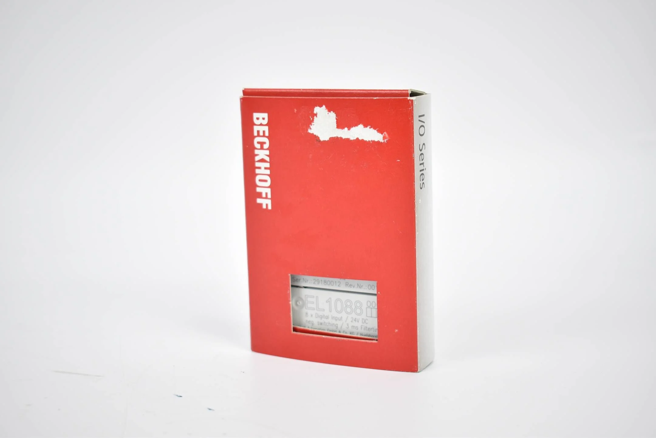 Beckhoff EtherCAT-Klemme 8-Kanal-Digital-Eingang 24VDC 3ms EL1088 ( EL 1088 )