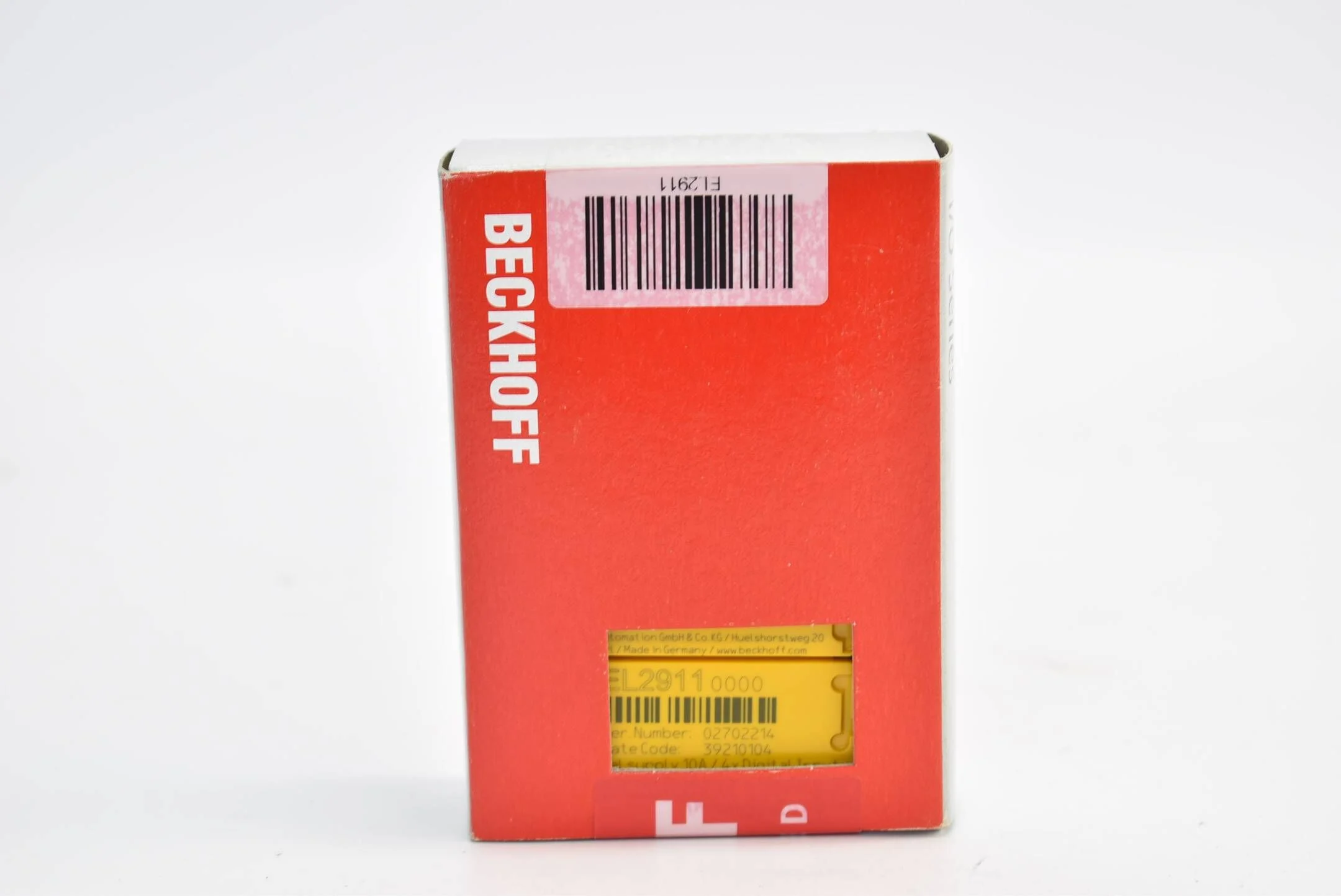 Beckhoff EtherCAT-Klemme EL2911