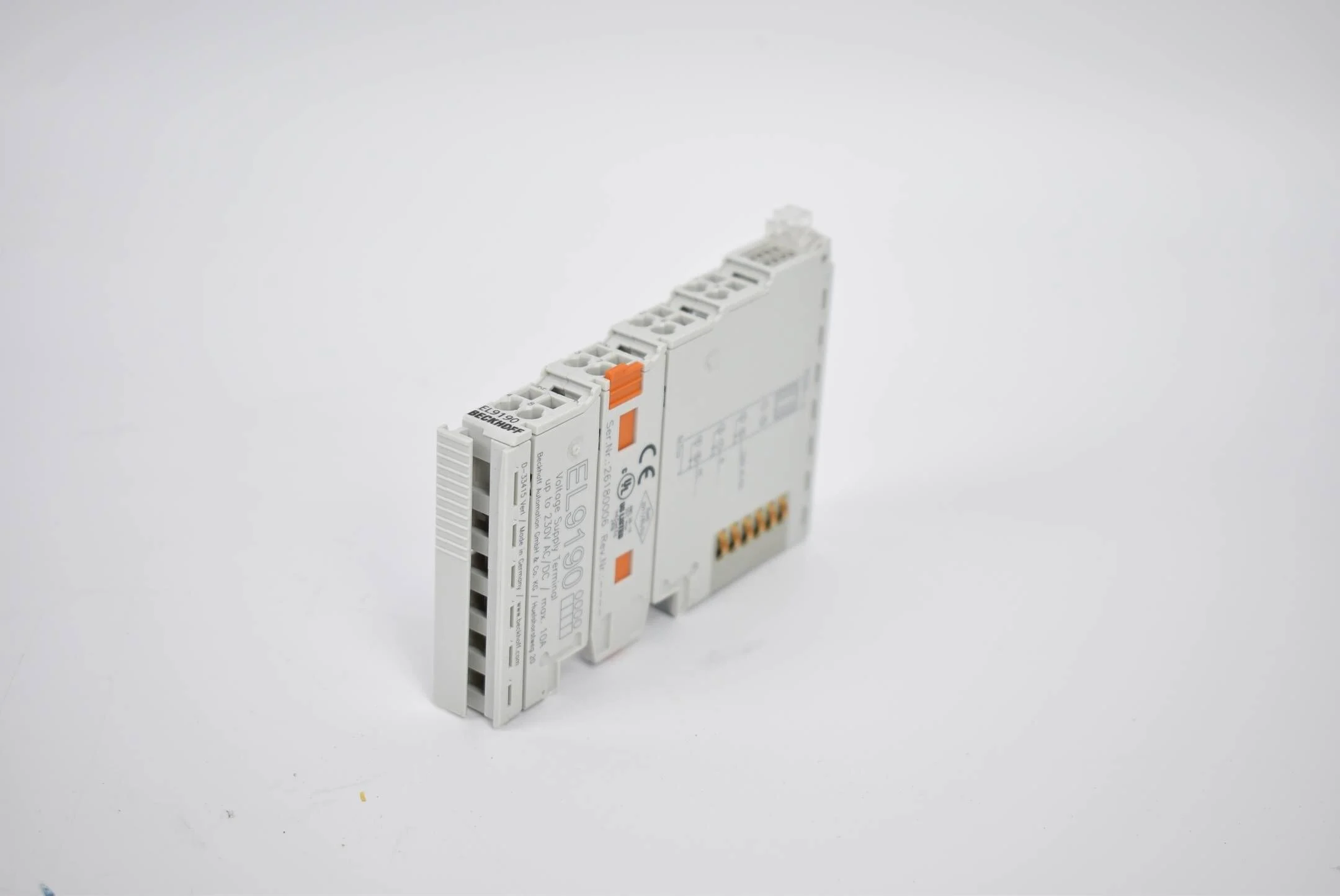 Beckhoff Potenzialeinspeiseklemme bis 230 V AC EL9190 ( EL 9190 )