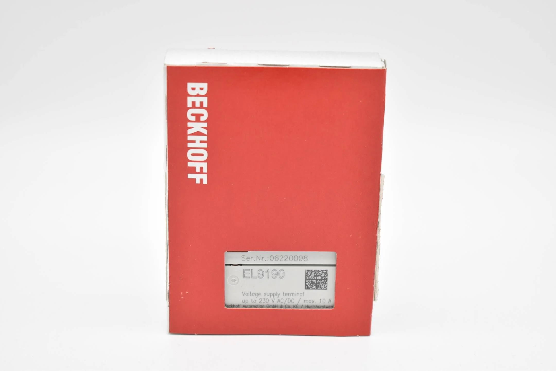 Beckhoff Potenzialeinspeiseklemme EL9190 ( EL 9190 )