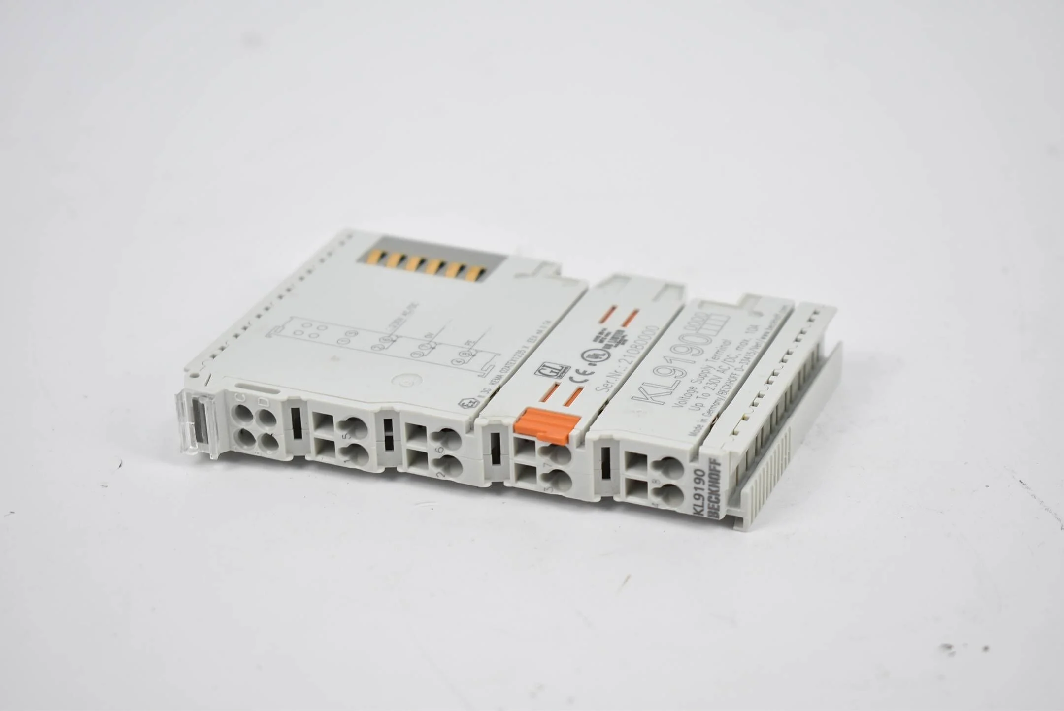 Beckhoff Potenzialeinspeiseklemme KL9190