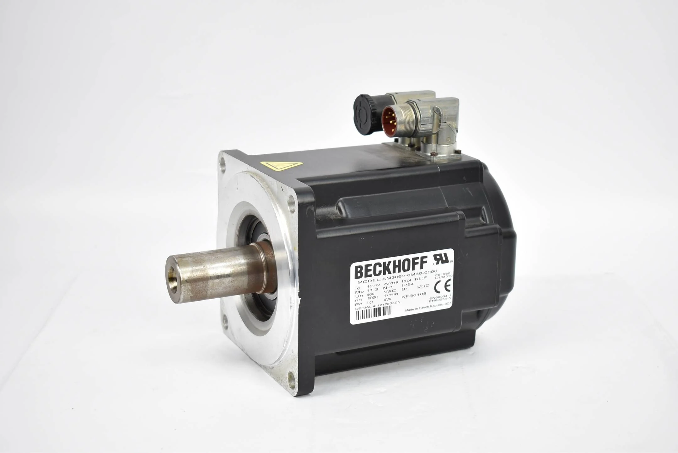 Beckhoff Servomotor 6000 1/min AM3062-0M30-0000