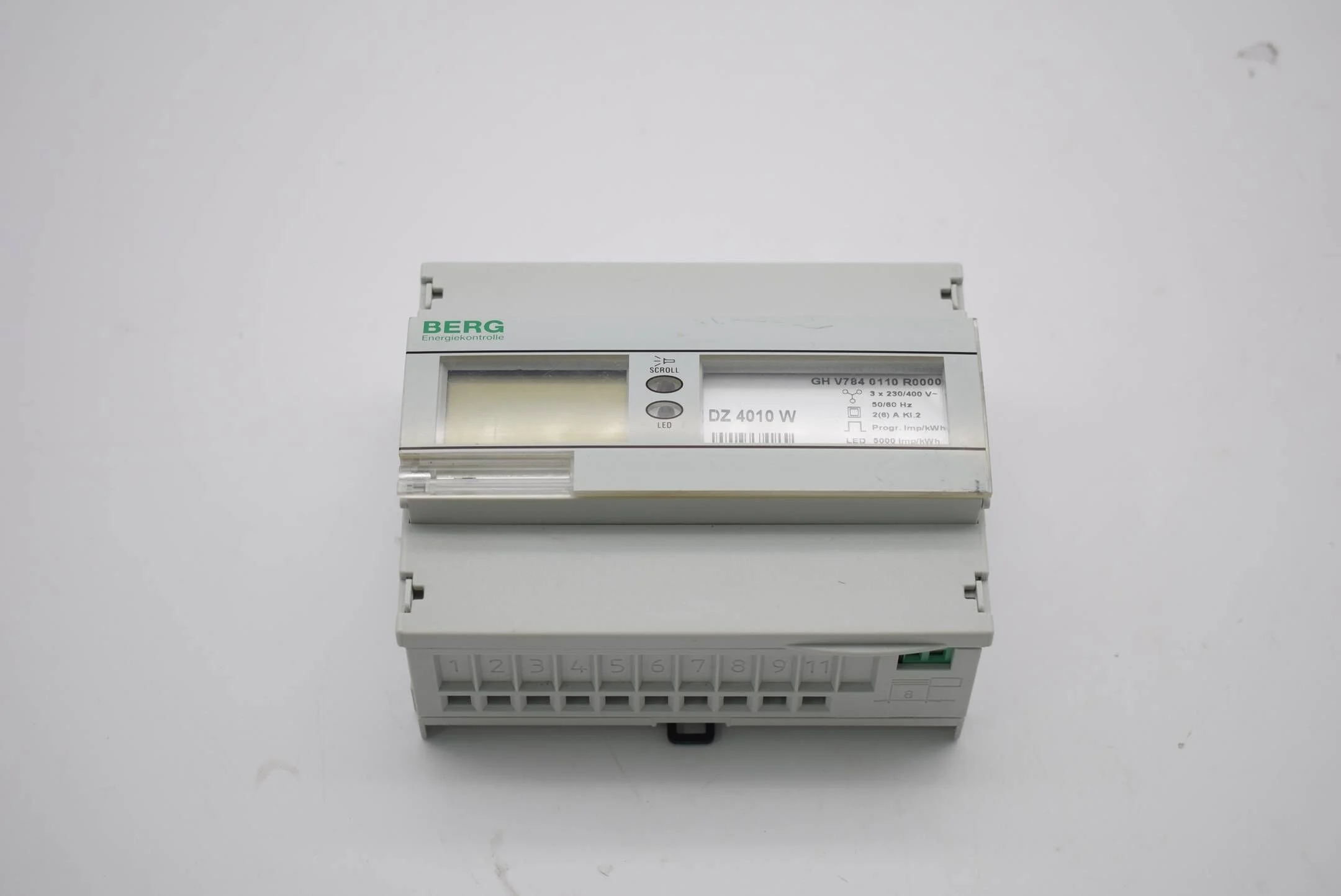 Berg Energiekontrollsystem Energieverbrauchszähler Drehstrom DZ 4010 W