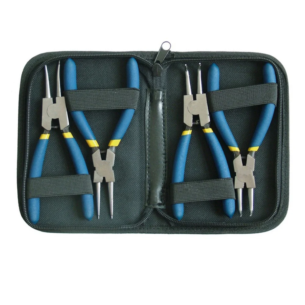 BGS 4 tlg. Sprengringzangen Set - 150 mm - gerade und gebogen