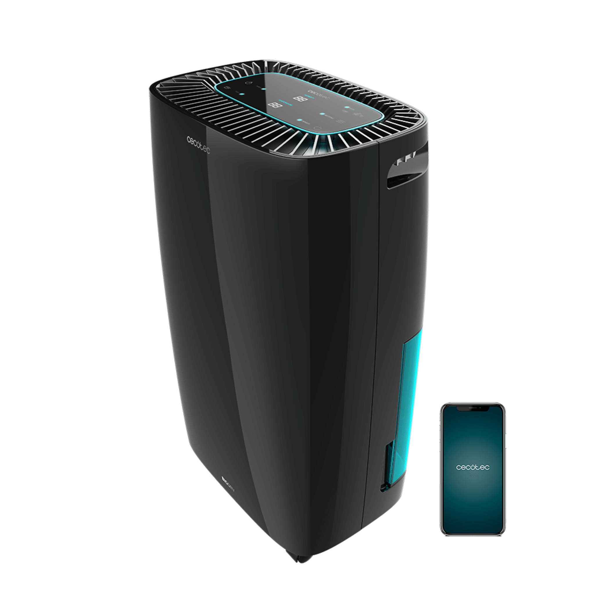 BigDry 4000 Expert Black Connected 10 L/Tag Luftfeuchter und 2,5 L Behälter