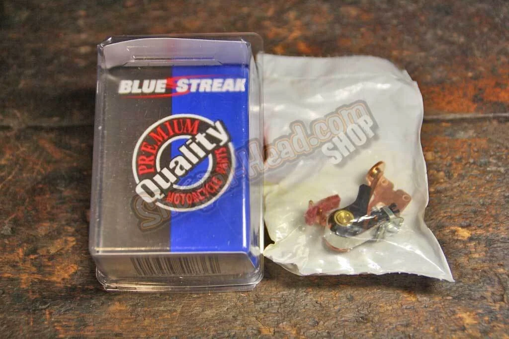 "Blue Streak" Zündkontakte, Satz