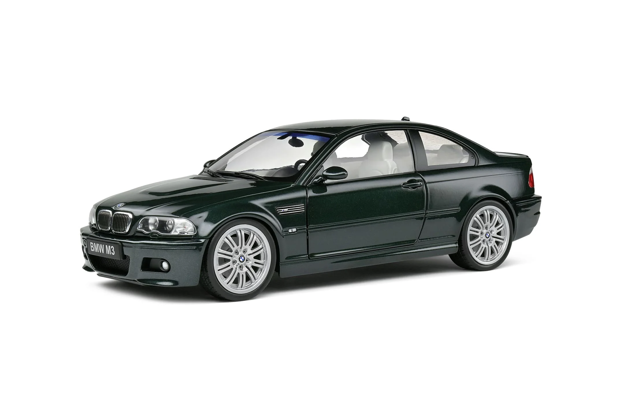 BMW E46 M3 Coupe 2000 - Modellauto im Maßstab 1:18 - Oxford Green