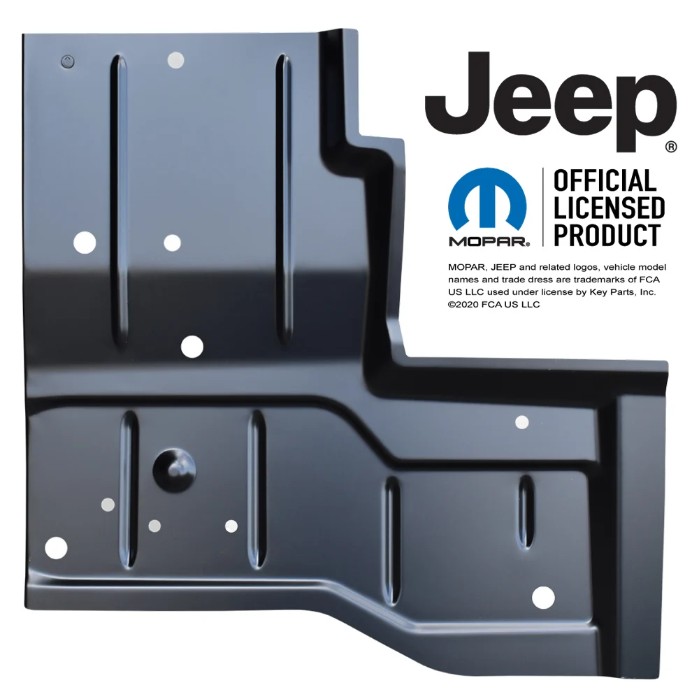 Bodenblechhinten links