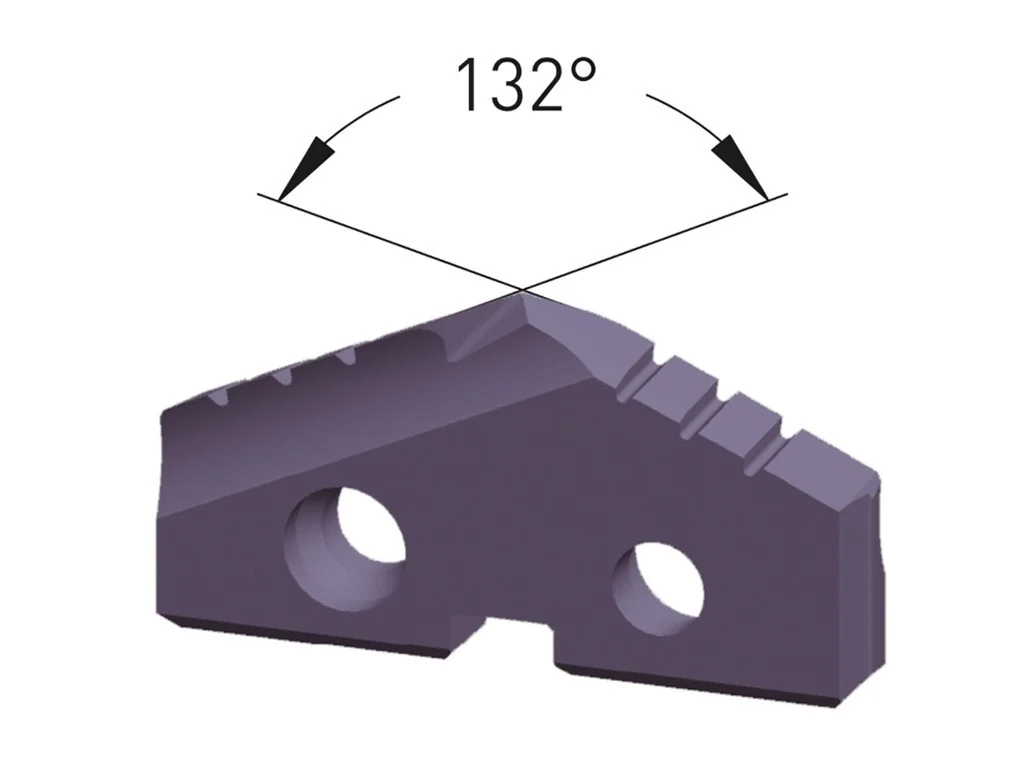 Bohreinsatz 14,5mm 132° SK für NE-Materialien, Karnasch