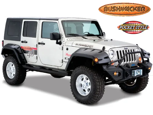 Bushwacker KotflügelverbreiterungPocket Style 4-teilig 4-Türer