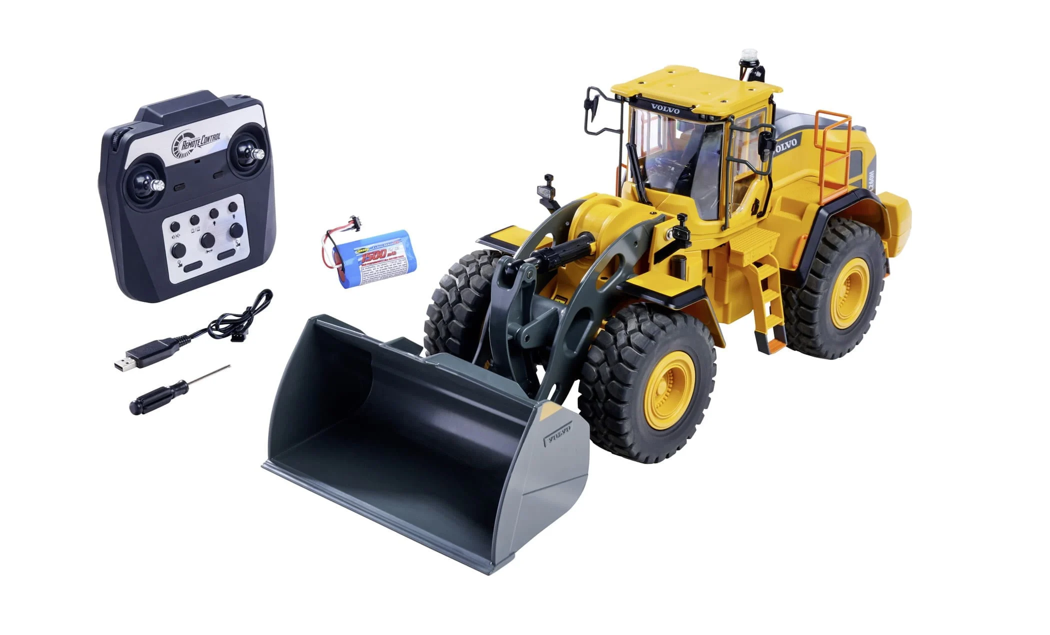 Carson 1:16 Volvo L260H RC Radlader Metall RTR mit Sound & Licht