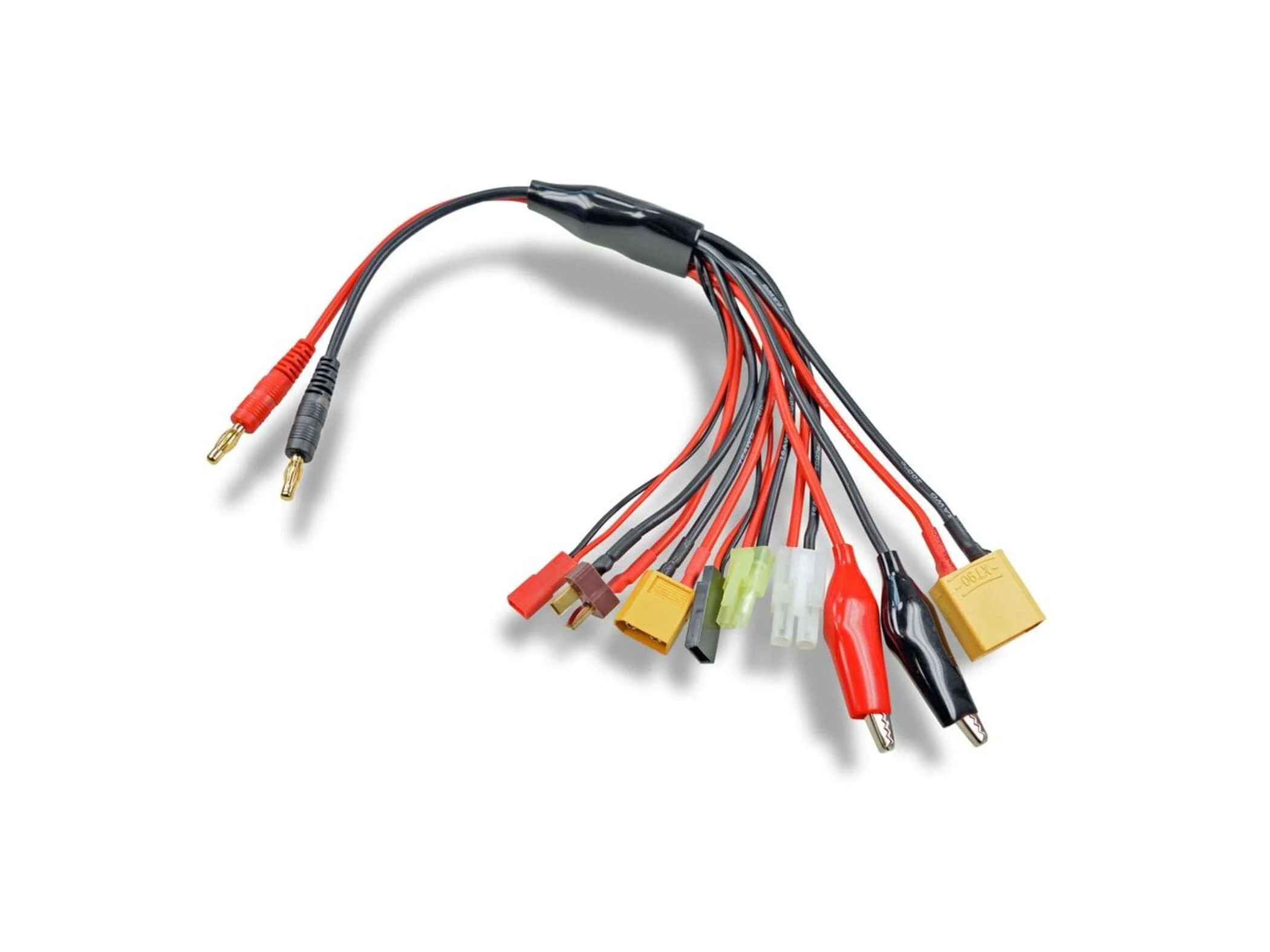 Carson Multi-Ladekabel 8 in 1, 4mm Bananenstecker
