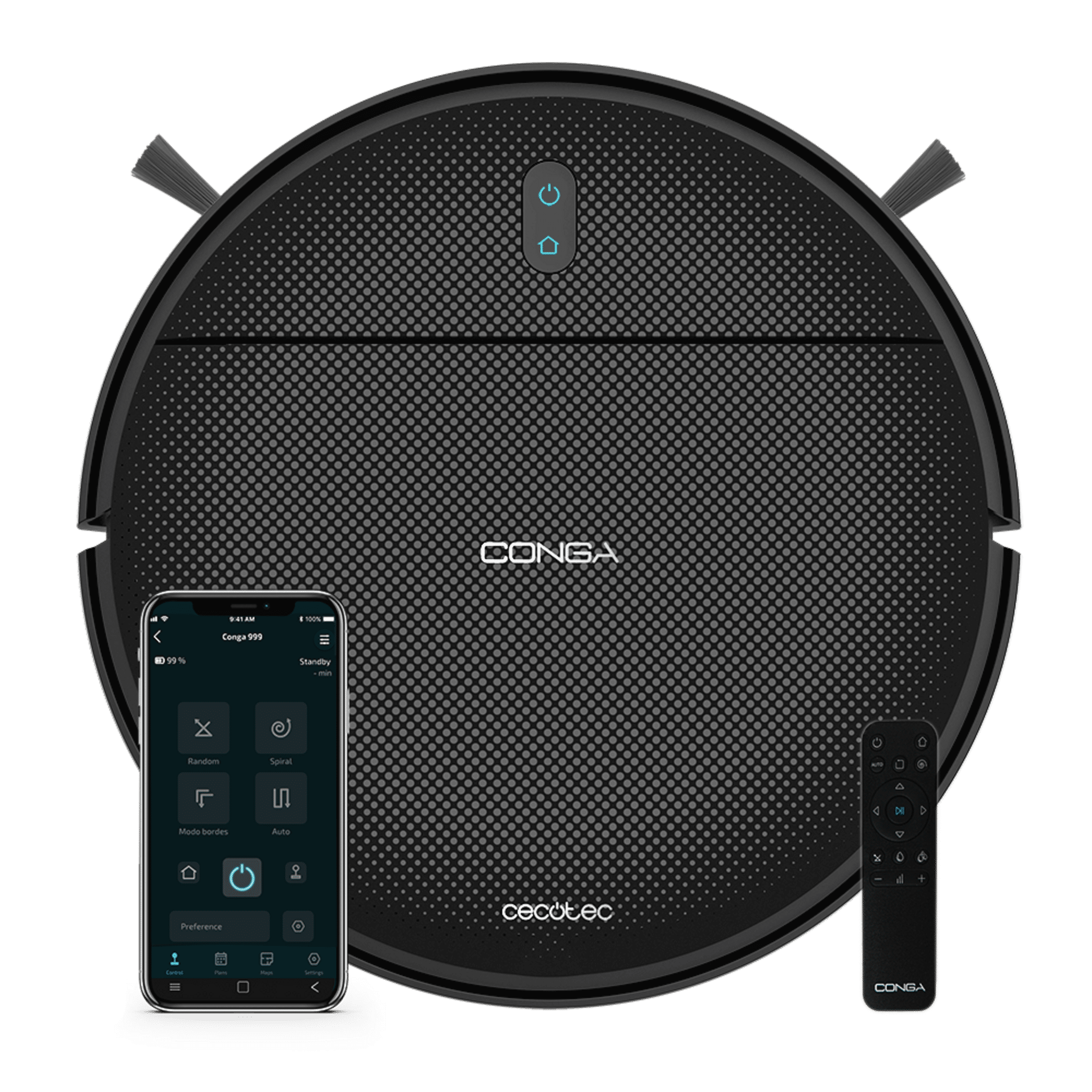 Conga Animal X Roboterstaubsauger mit reaktiver Navigation für die komplette Hausreinigung