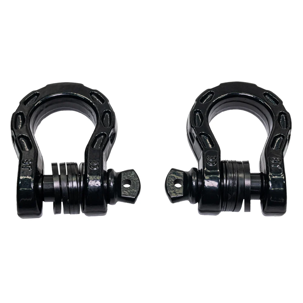 D-Ring Setschwarz (2 Stk.)