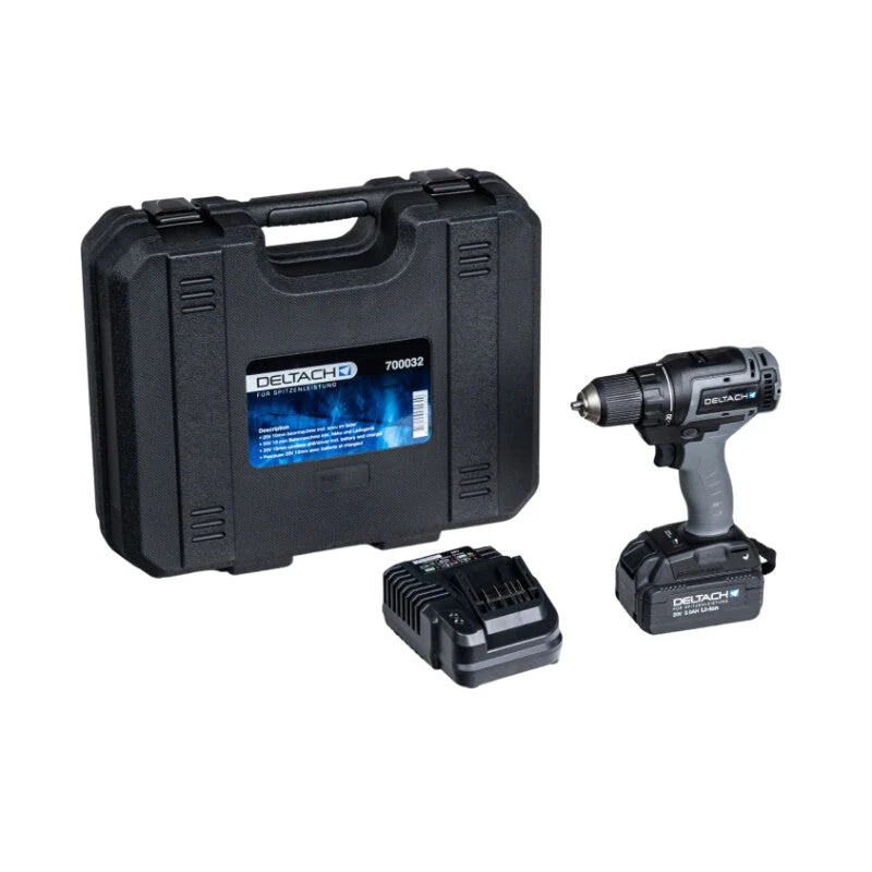 Deltach 20V Akkubohrer 10mm, inkl. 1 Akku 700032