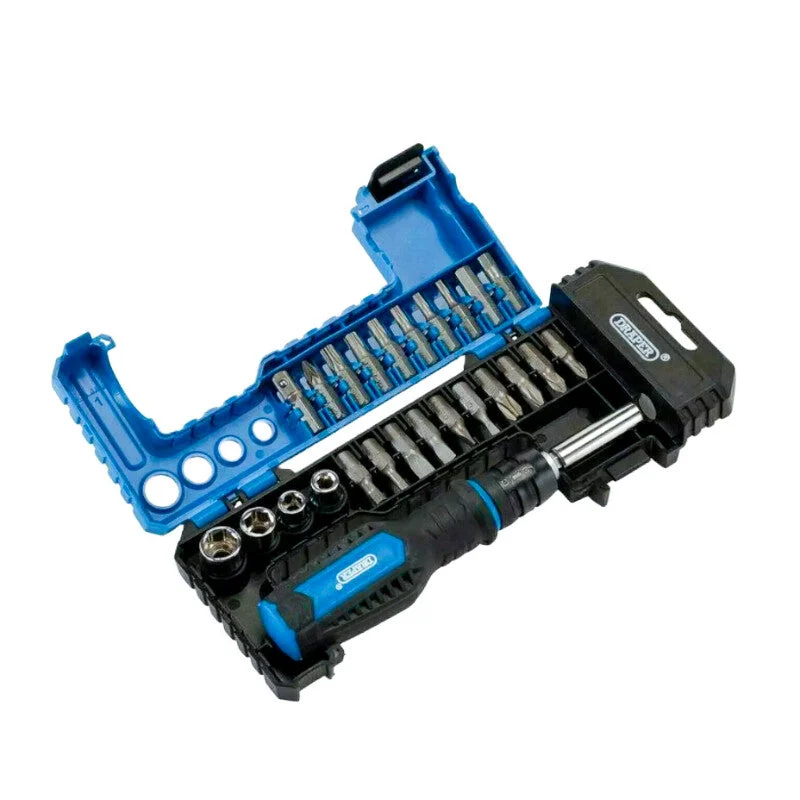 Draper Tools Bitsatz mit Teleskopschraubendreher, 26-teilig D04275