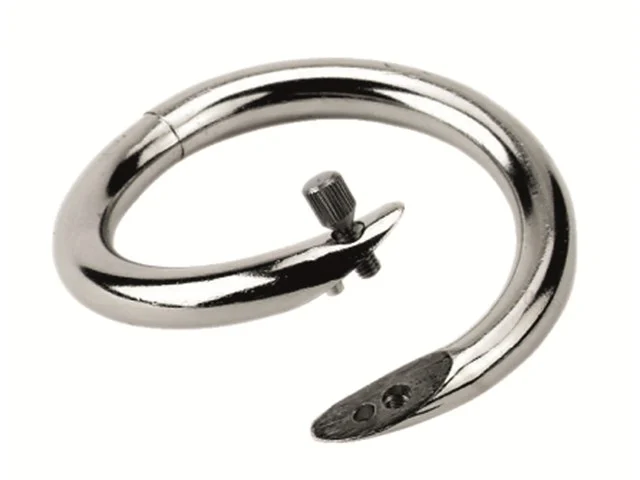 Drehbulli Nasenring Ø = 57 mm vernickelt