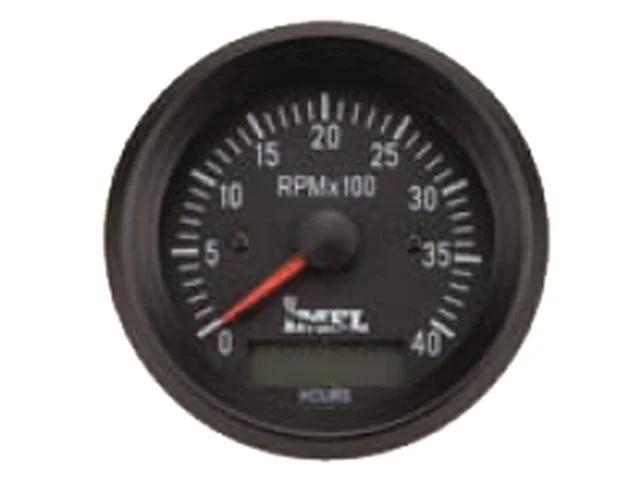 Drehzahlmesser mit Stundenz. 12V/24V