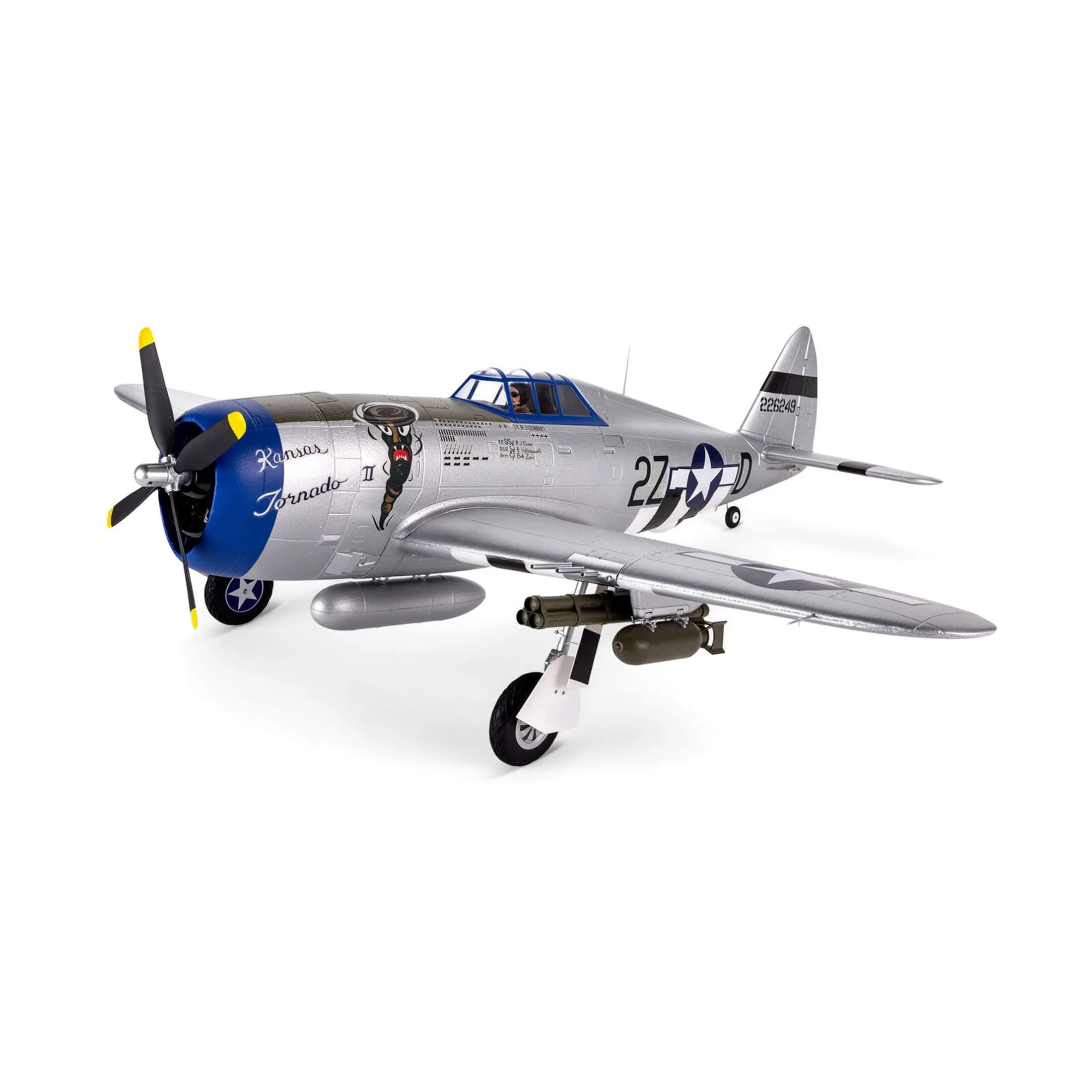 E-flite P-47 Razorback 1.2m PNP RC Flugzeug