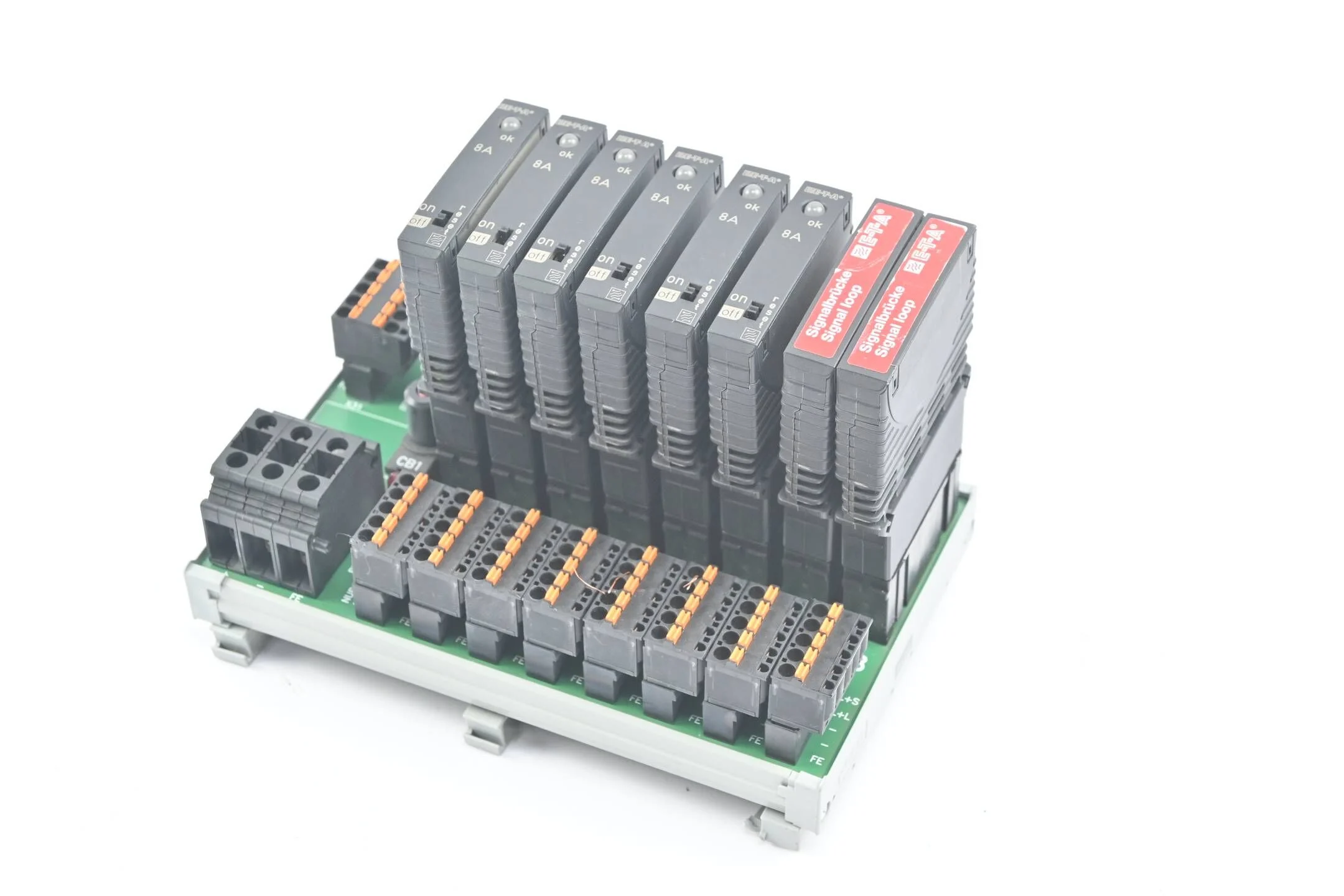 E-T-A ETA Stromverteilungssystem konfiguriert SVS02-08 inkl. ESX10, SB-S11