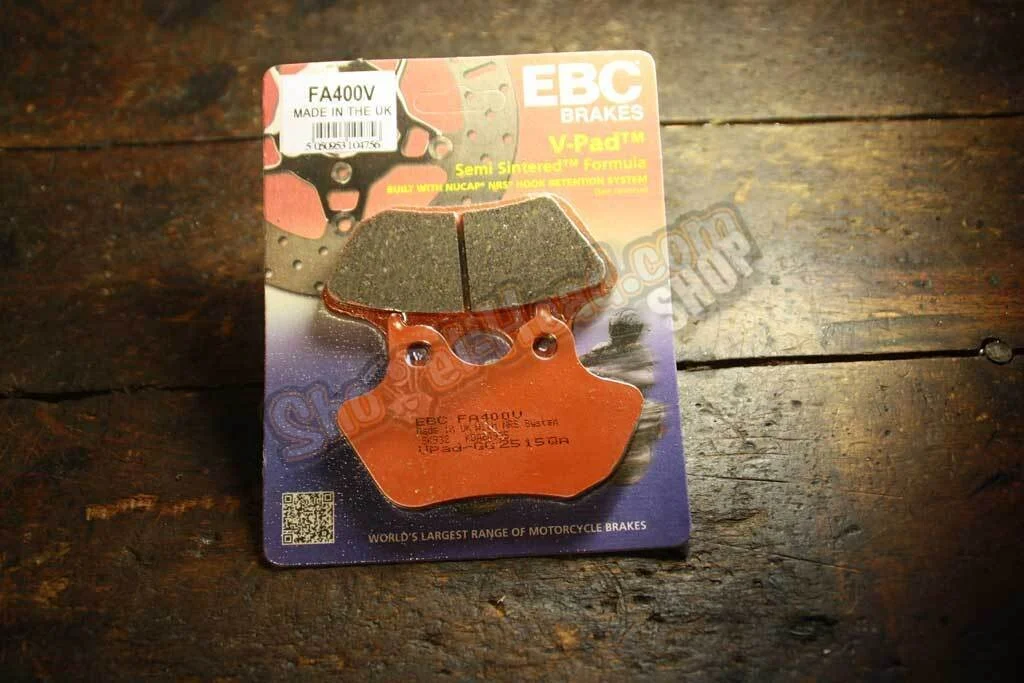 EBC Brake Pads, front / rear, Semi Sinter, BT 00-07, XL 00-0302-05 V-Rod