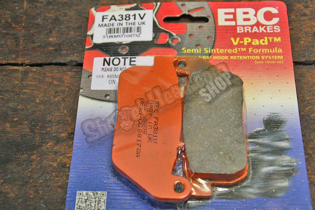 EBC Bremsbeläge, vorne, Semi-Sinter, Sportster 2004 - 2013, alle Modelle