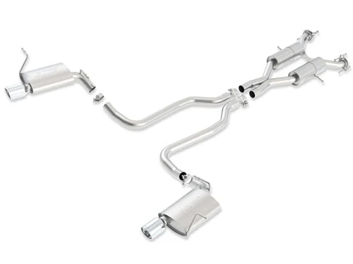 Endtopf mit Endrohr und doppeltem Endstück5.7-L.Edelstahl