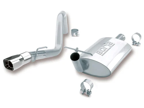 Endtopf mit Endrohr2.5-L. + 4.0-L.Edelstahl