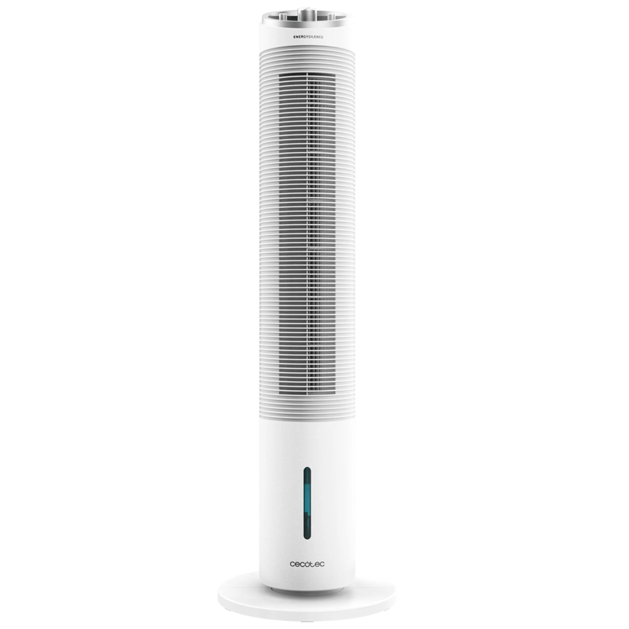 EnergySilence 2000 Cool Tower Turm-Verdunstungsklimaanlage Leistung 60 W, abnehmbarer 2-Liter-Tank, 3 Geschwindigkeiten, 60º-Oszillation, Luftstrom 800 m3/h
