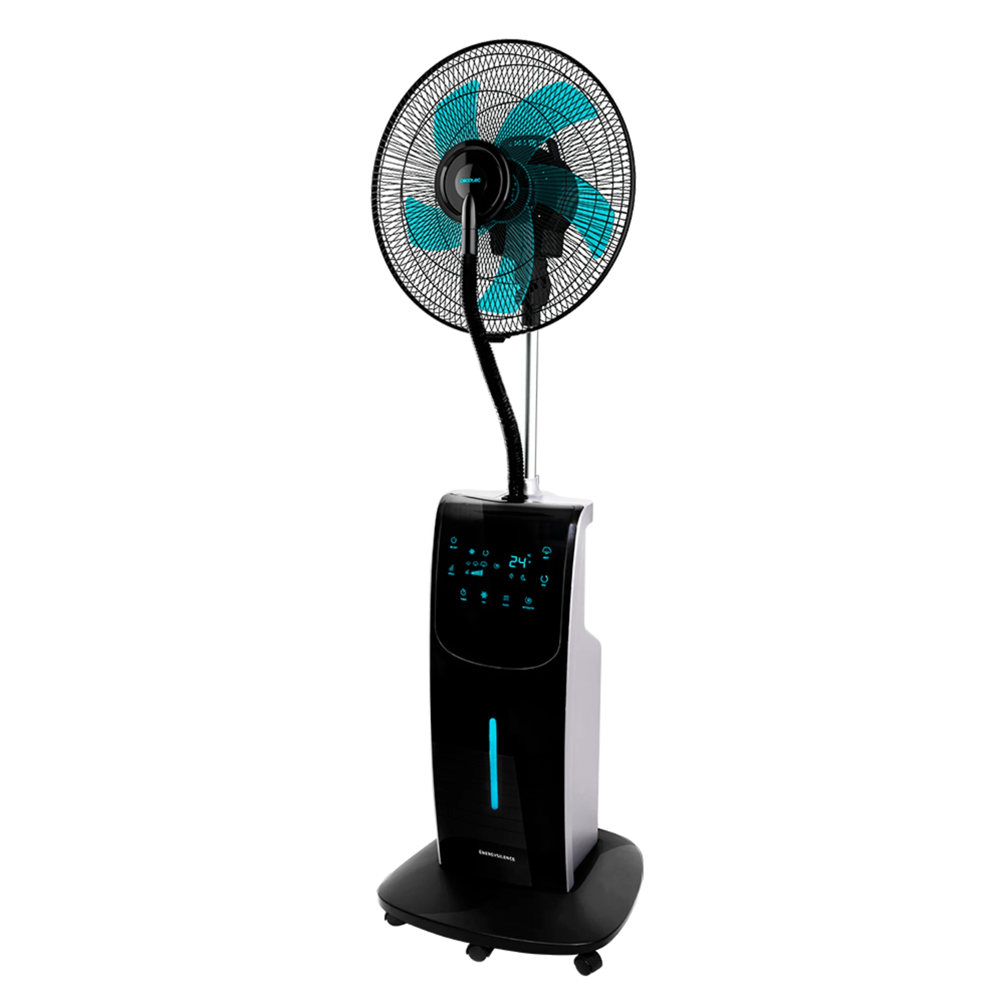 EnergySilence 790 FreshEssence Ionic Digitaler Vernebler mit Ionisatorfunktion, Aroma- und Mückendiffusor, 5 Klingen, 90 W, 3 Geschwindigkeiten, Timer 12h, Tank 3.1L