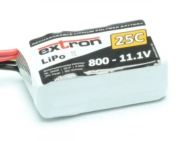 Extron LiPo Akku Extron X2 800 - 11,1V 25C / 50C