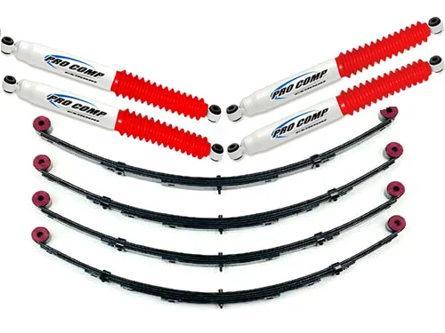 Fahrwerk+ 1" = 25 mmmit ProComp Stoßdämpfer