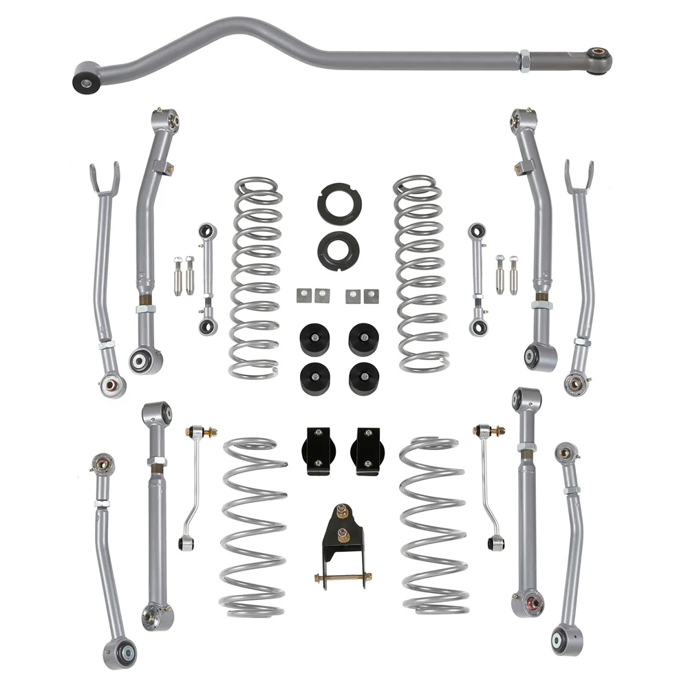 Fahrwerk Super Flex Rubicon Express+3,5" = 90mmmit Falcon 2.1 Monotube Stoßdämpfer