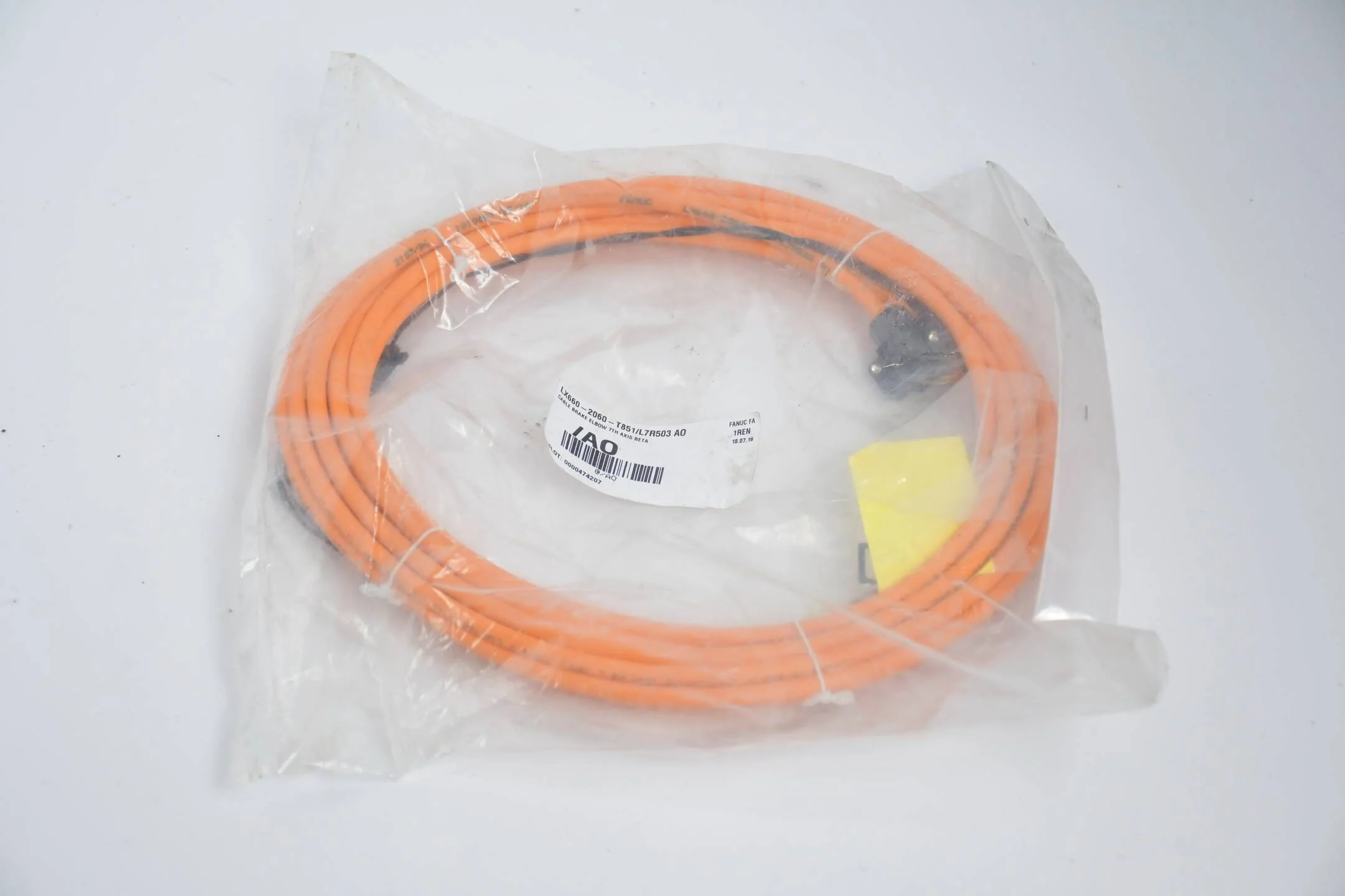 Fanuc LTD. cable brake elbow LX660-2060-T851/L7R503 AO