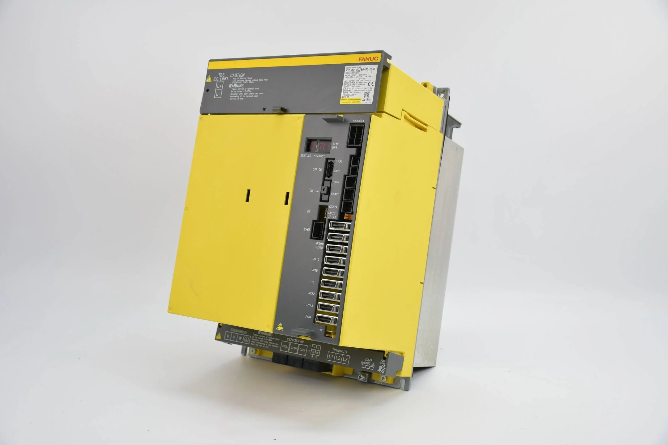 Fanuc LTD. Servo/Spindle Amplifier βiSVSP-B 80/80/80-18-B A06B-6320-H364