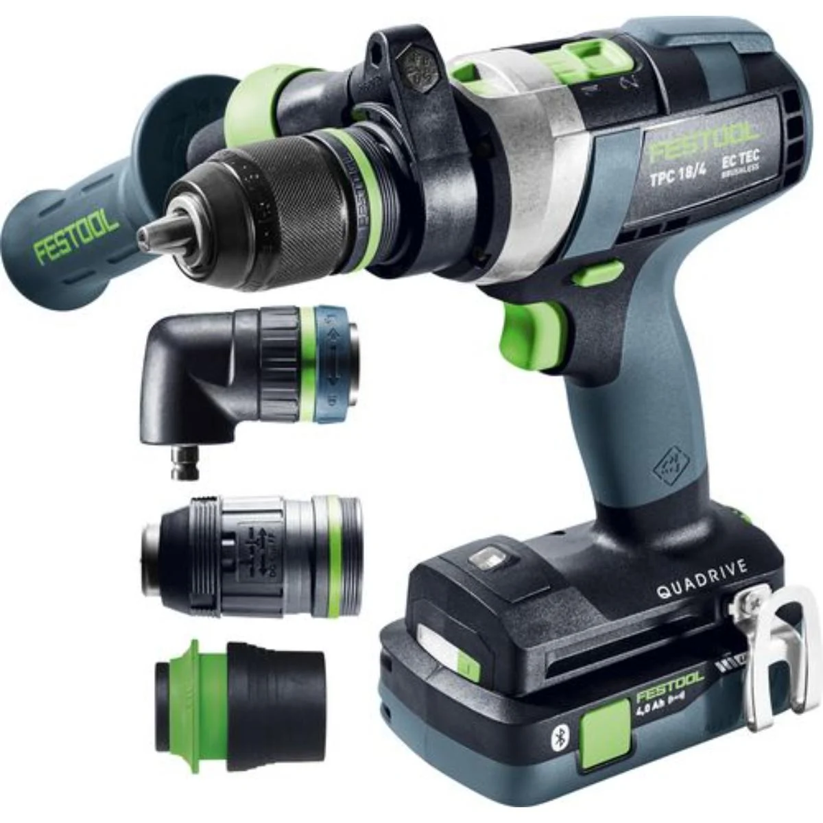 Festool Akku-Schlagbohrschrauber QUADRIVE TPC 18 /4 5,0 /4,0 I-Set /XL