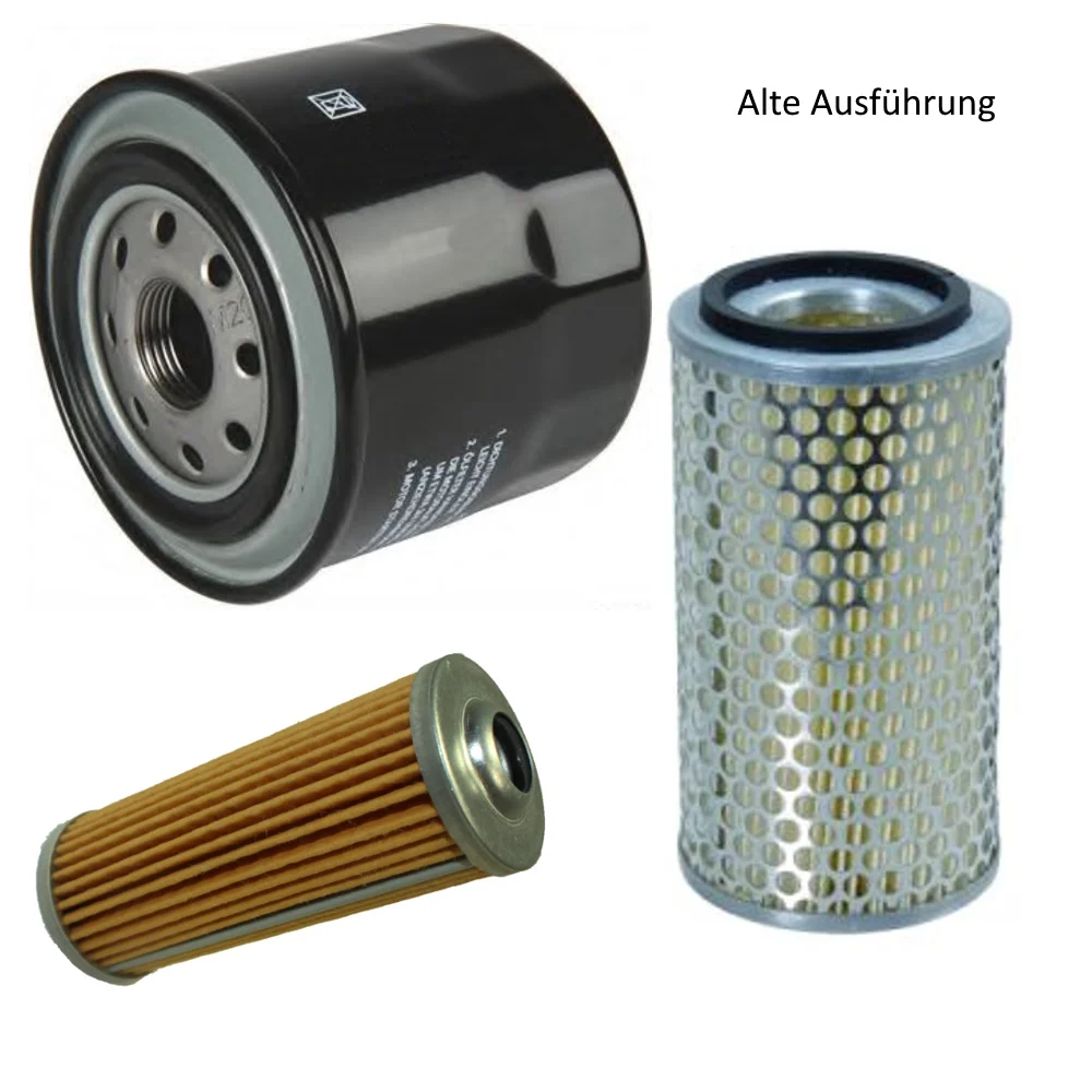 Filterset ISEKI TX 1300 Mitsubishi Motor alte Ausführung