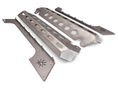 Flankenschutz Brawler RockerAluminium 2 Türermit TÜV-Teilegutachten