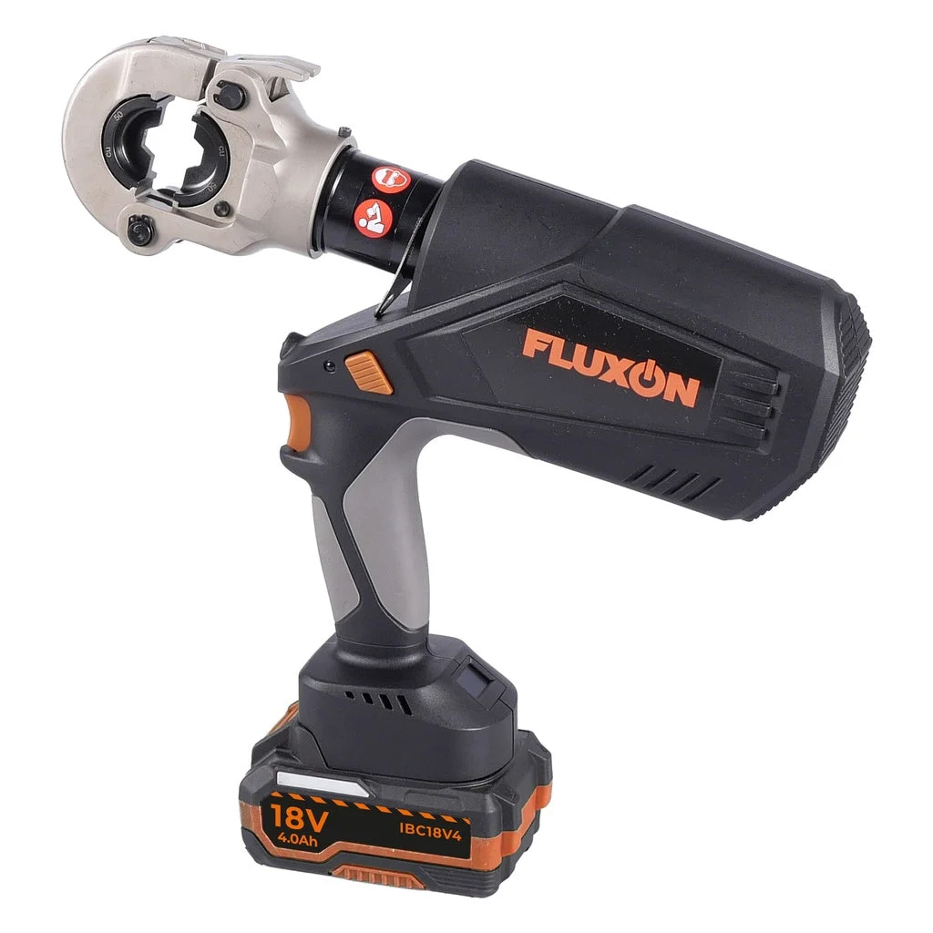 Fluxon 18V Profi Akku Hydraulische Kabelquetschzange 18V inkl. 2x