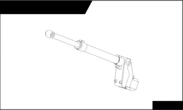FM Double E Ersatz Spindelantrieb Arm Volvo EC160E 1:14