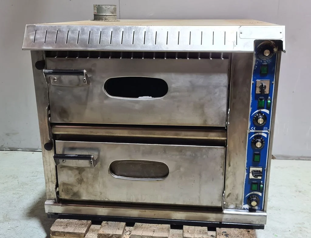 Gam Forno D6+6 Doppelkammer Pizzaofen Elektro Ofen