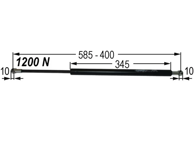 Gasdruckfeder Motorhaube 276036A1 zu Case