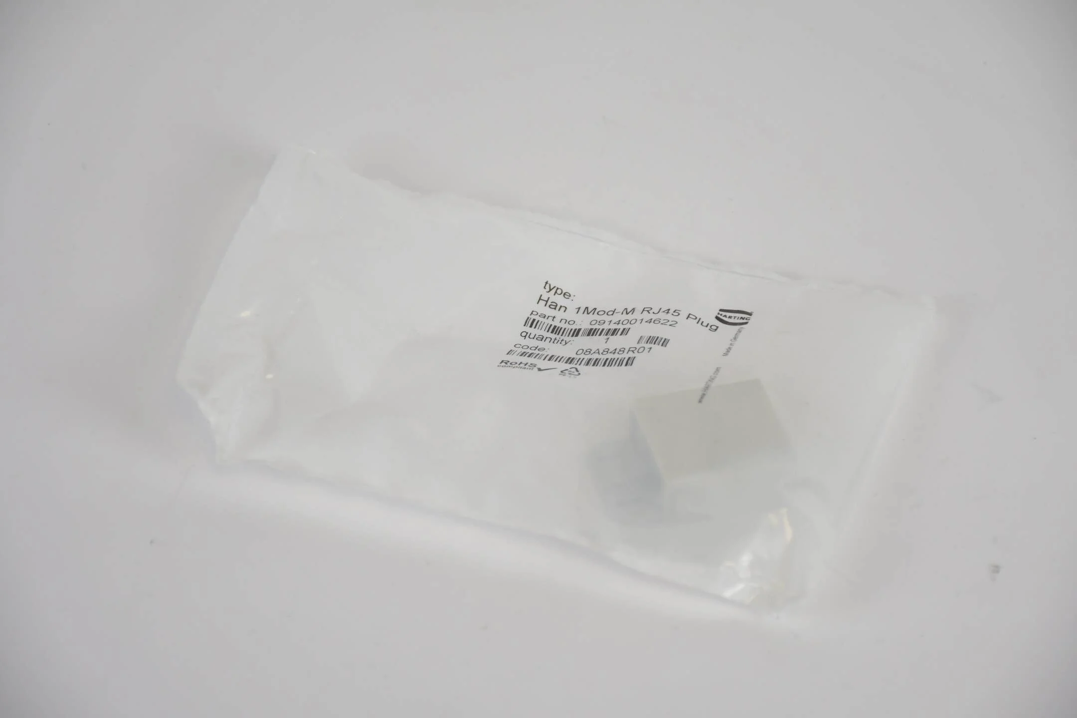 Harting Han 1Mod-M RJ45 Plug ( 09140014622 )