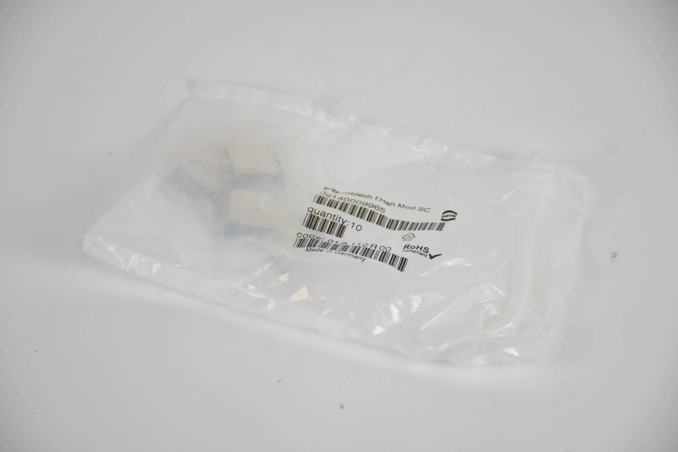 Harting Klemmblech f. Han Mod SC ( 09140009965 )