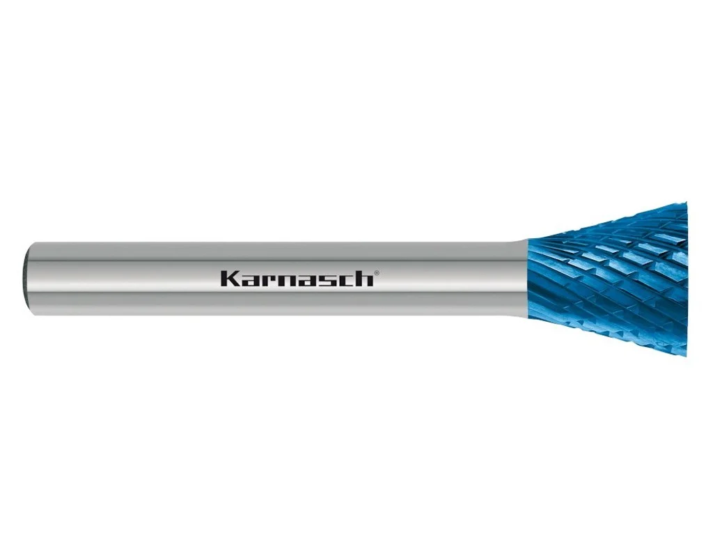 Hartmetall-Frässtift 10x10 x 6 x 55 mm WKN HP-3 BLUE-TEC , Karnasch